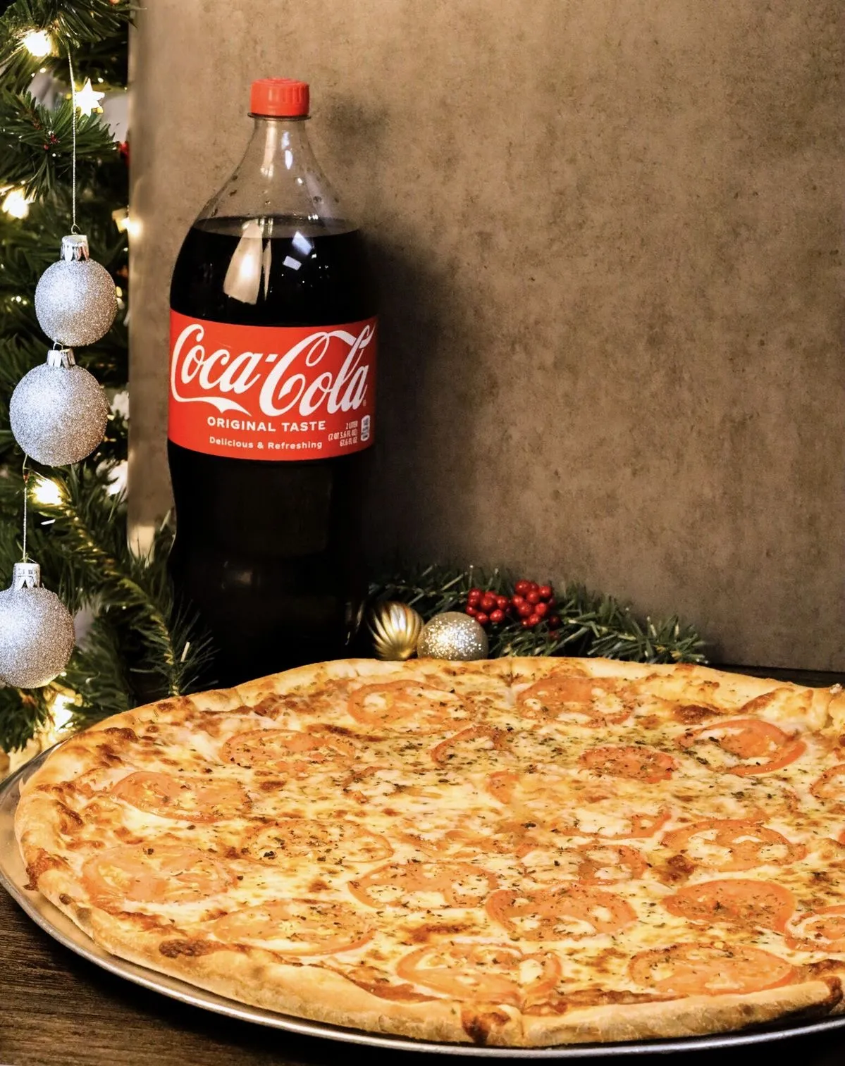 PIZZA AND COKE